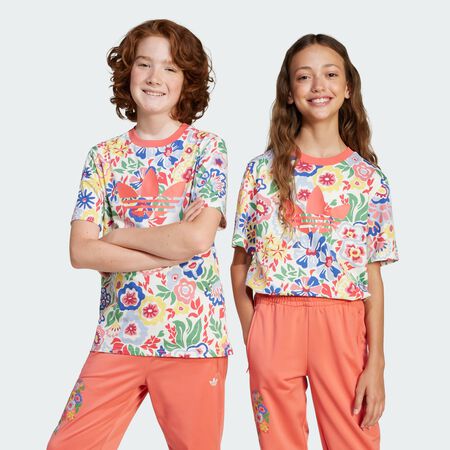 ADIDAS ORIGINALS T-shirt adidas Originals x Liberty London Enfants Cloud White / Multicolor JUNIOR