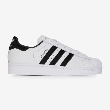 SUPERSTAR II PONY HAIR : BLANC/NOIR