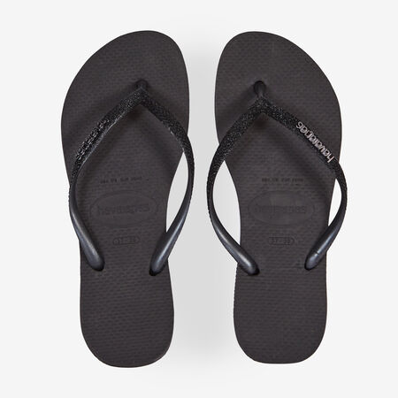 HAVAIANAS slim SLIM GLITTER II BLACK WOMEN