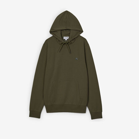 LACOSTE HOODIE CLASSIC LOGO SL MARINE/VERT HOMME