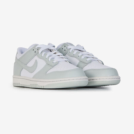 NIKE dunk DUNK LOW WHITE/GREEN JUNIOR