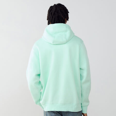 NIKE HOODIE CLUB SMALL LOGO GREEN/WHITE MEN