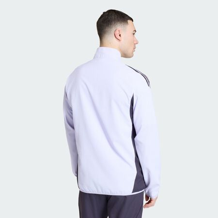 ADIDAS PERFORMANCE Manchester United Tiro 25 Competition Presentation Jacket Purple Tint / Aurora Black MEN