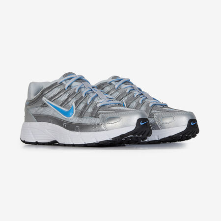 NIKE p-6000 P-6000 ARGENT WHITE/BLUE JUNIOR
