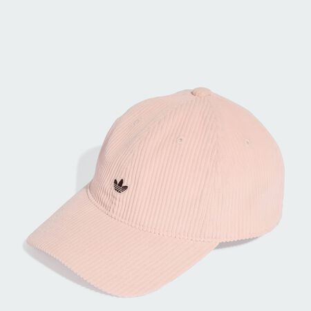 ADIDAS ORIGINALS Corduroy Baseball Cap Sandy Pink UNISEX