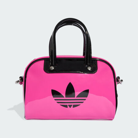 ADIDAS ORIGINALS Adicolor Mini Bowling Bag Semi Lucid Fuchsia UNISEX
