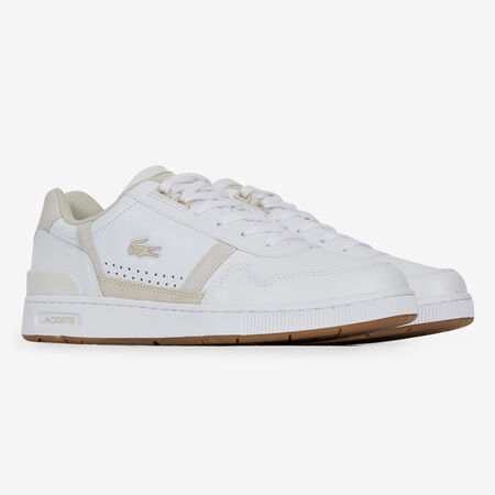 LACOSTE t-clip T-CLIP WHITE/BEIGE MEN