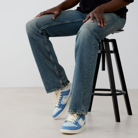 NIKE dunk DUNK LOW DENIM BLEU/ BEIGE/BLUE MEN