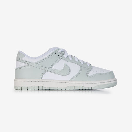 NIKE dunk DUNK LOW WHITE/GREEN JUNIOR