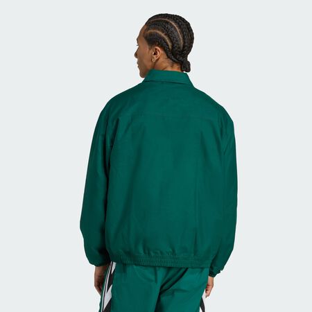 ADIDAS ORIGINALS Dessus de survêtement tissé brossé Collegiate Green HOMME