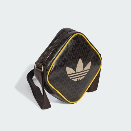 ADIDAS ORIGINALS Sac Monogram forme losange Dark Brown MIXTE