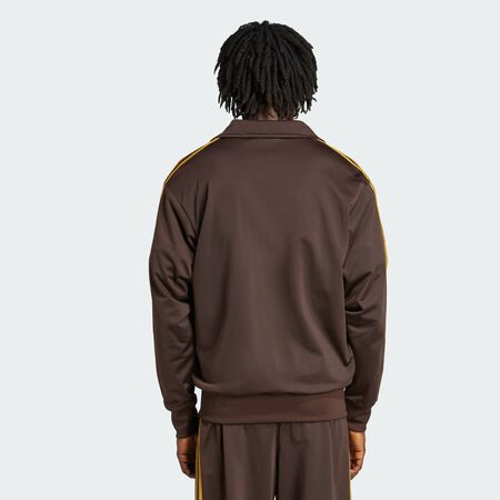 ADIDAS ORIGINALS Veste de survêtement Adicolor Classics Firebird Dark Brown / Preloved Bronze HOMME