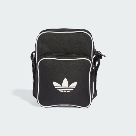 ADIDAS ORIGINALS Adicolor Classic Small Item Bag Black / White UNISEX