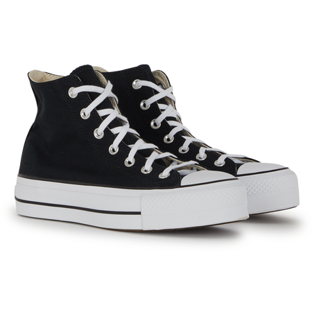 CONVERSE chuck taylor all star CHUCK TAYLOR ALL STAR LIFT HI NOIR/BLANC WOMEN