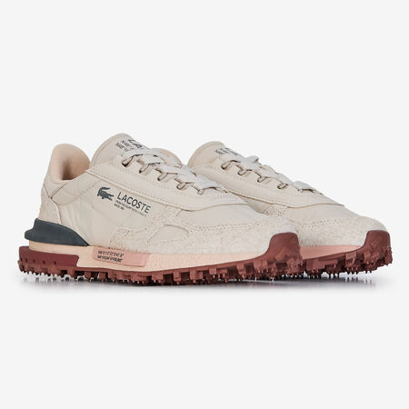 LACOSTE ELITE ACTIVE BEIGE/ROSE FEMME