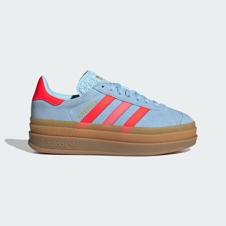 ADIDAS ORIGINALS Chaussure Gazelle Bold Enfants Clear Sky / Solar Red / Gold Metallic BÉBÉ