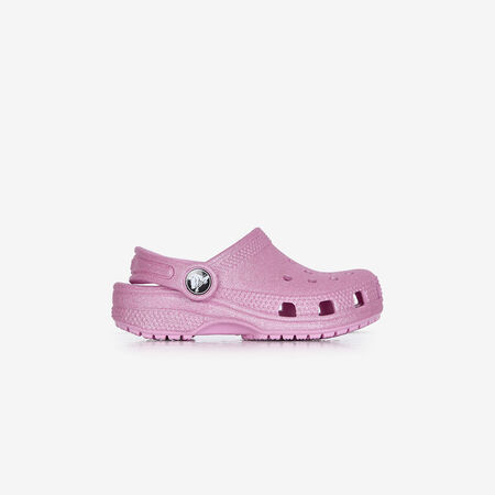 CROCS CLASSIC CLOG GLITTER ROSE BÉBÉ