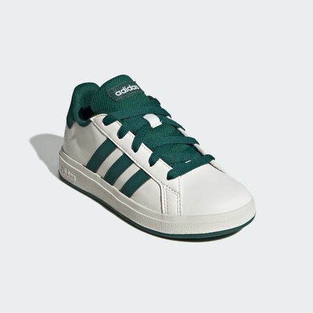 ADIDAS SPORTSWEAR Chaussure Grand Court Lifestyle Tennis Lace-Up Off White / Collegiate Green / Core Black BÉBÉ