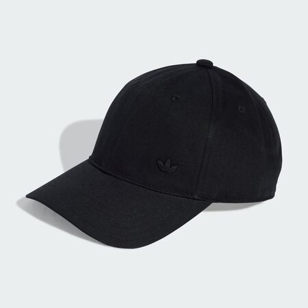 ADIDAS ORIGINALS Everyday Icons Cap With Tonal Metal Trefoil Black UNISEX