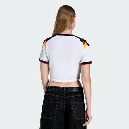 ADIDAS PERFORMANCE Maillot cropped Allemagne 26 Domicile White FEMME