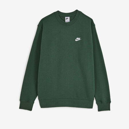 SWEAT CREW CLUB : VERT/BLANC