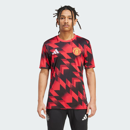 ADIDAS PERFORMANCE Maillot d'échauffement Manchester United 25/26 Mufc Red HOMME