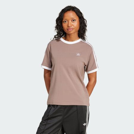 T-shirt 3 bandes : Trace Brown