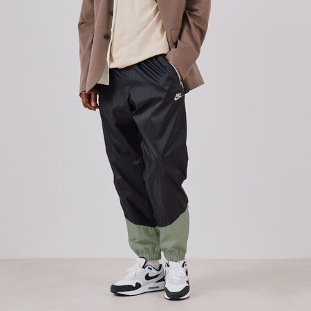NIKE PANT JOGGER WINDRUNNER NOIR/VERT HOMME