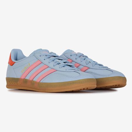 ADIDAS ORIGINALS gazelle GAZELLE INDOOR NUBUCK BLUE/ORANGE WOMEN