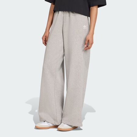 ADIDAS ORIGINALS Pantalon large molleton Essentials Medium Grey Heather FEMME