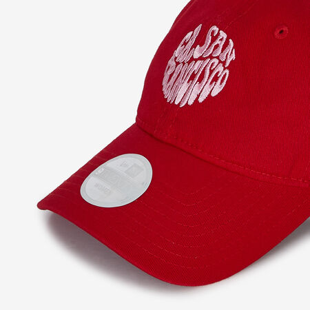 NEW ERA 9TWENTY WOMEN SAN FRANCISCO WASHED RED MEN