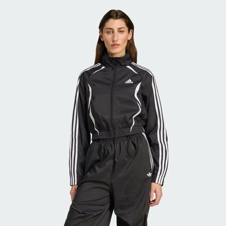 ADIDAS ORIGINALS Adilenium Season 4 Teamgeist Slim Track Top Black WOMEN
