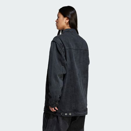 ADIDAS ORIGINALS Veste chemise denim Adilenium Season 3 2-en-1 Black FEMME