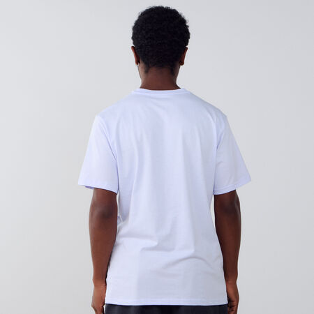 CONVERSE TEE SHIRT STAR CHEVRON EMBROIDERED LIALC/WHITE MEN