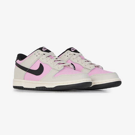 NIKE dunk DUNK LOW PINK/GREY JUNIOR