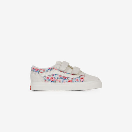 VANS old skool OLD SKOOL V FLORAL BEIGE/PINK BABIES