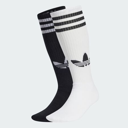 ADIDAS ORIGINALS Chaussettes montantes (2 paires) White / Black MIXTE