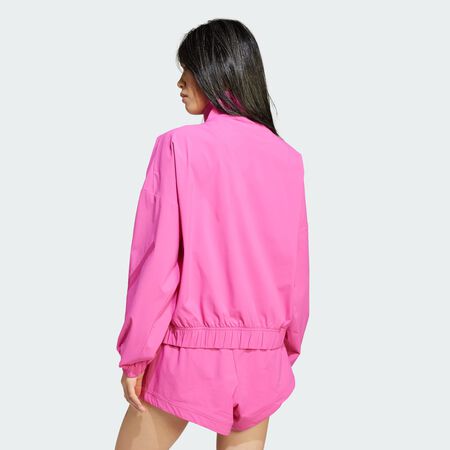 ADIDAS ORIGINALS Veste de survêtement zip intégral toile adidas Z.N.E. Semi Lucid Fuchsia FEMME