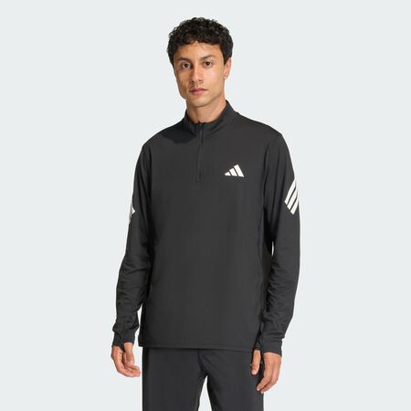 adi365 Iconic 1/2 Zip Top : Black
