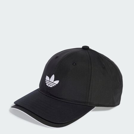 ADIDAS ORIGINALS Double Visor Cap Black / White UNISEX