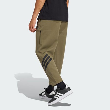ADIDAS SPORTSWEAR Future Icons 3-Stripes Pocket Pants Olive Strata MEN