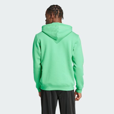 ADIDAS ORIGINALS HOODIE ESSENTIAL TREFOIL GREEN/WHITE MEN