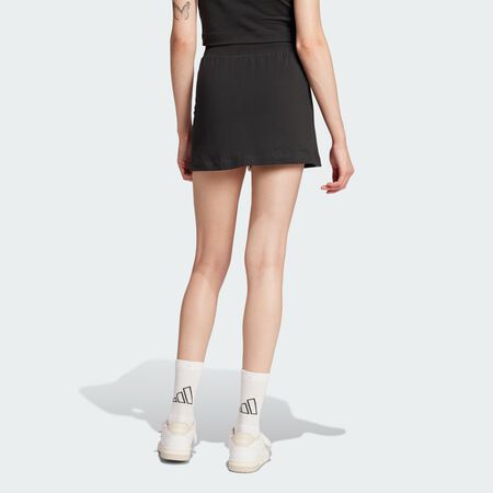 ADIDAS SPORTSWEAR Jupe-short coton Essentials Color-Pop Black FEMME