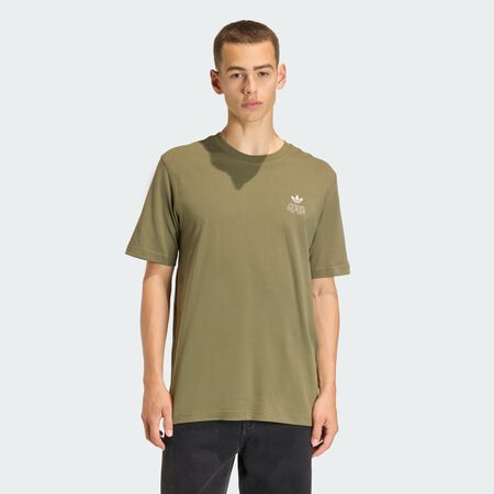 ADIDAS ORIGINALS T-SHIRT OKTOBERFEST Olive Strata HOMME