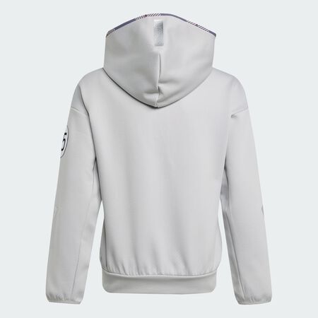 ADIDAS PERFORMANCE Veste à capuche Mercedes - AMG Petronas Formula One Team Silver Arrows Full-Zip Enfants Grey Two JUNIOR