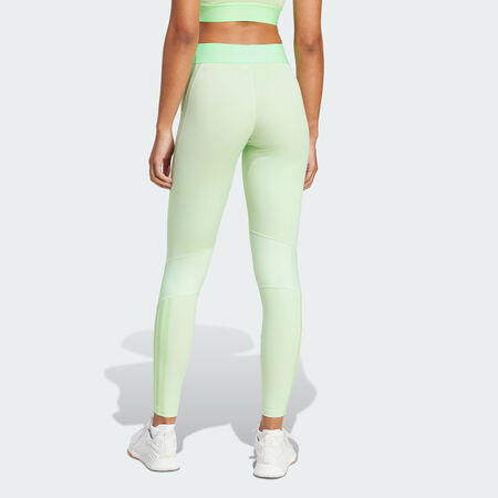 ADIDAS ORIGINALS Legging Hyperglam Rib 1/1 Semi Green Spark / Lime Burst FEMME