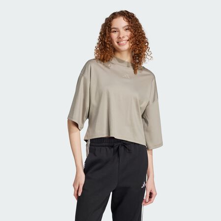 ADIDAS SPORTSWEAR T-shirt ample City Escape Putty Beige FEMME