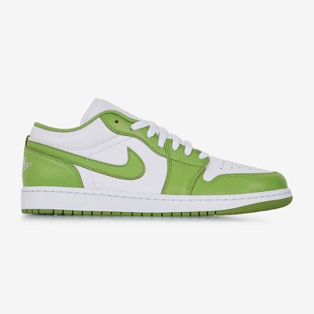 AIR JORDAN 1 LOW SE : BLANC/VERT