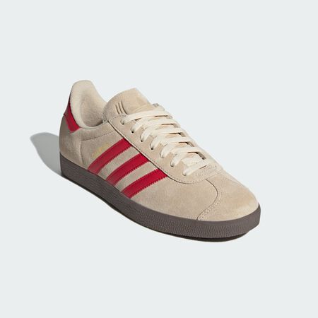 ADIDAS ORIGINALS gazelle Gazelle Shoes Sand Strata / Better Scarlet / Cloud White MEN