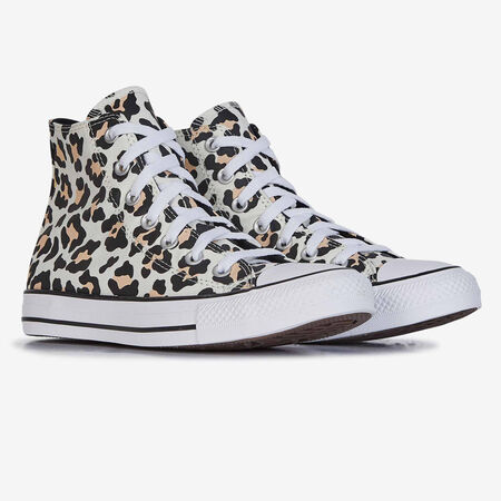 CONVERSE chuck taylor all star CHUCK TAYLOR ALL STAR HI  CHEETAH WHITE/BROWN WOMEN